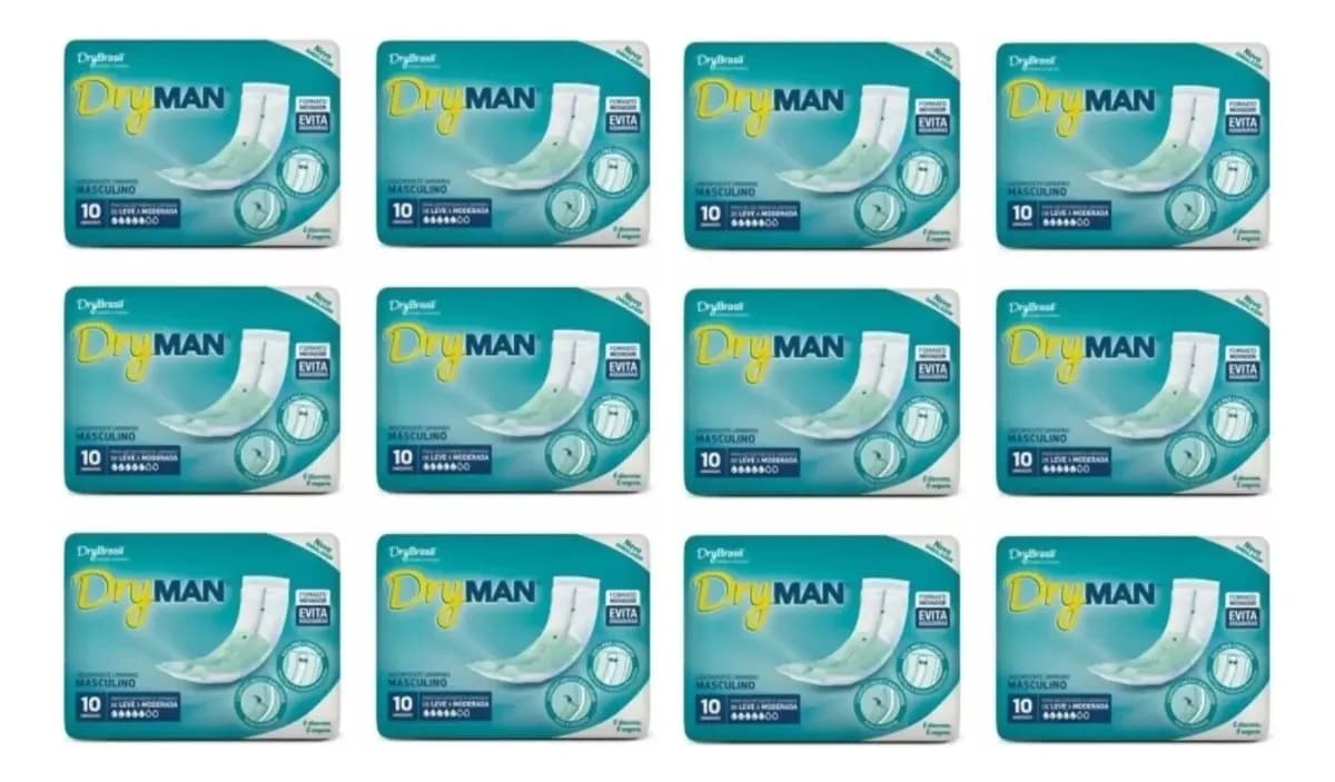 Absorvente Masculino DryMan c/120 — foto 1