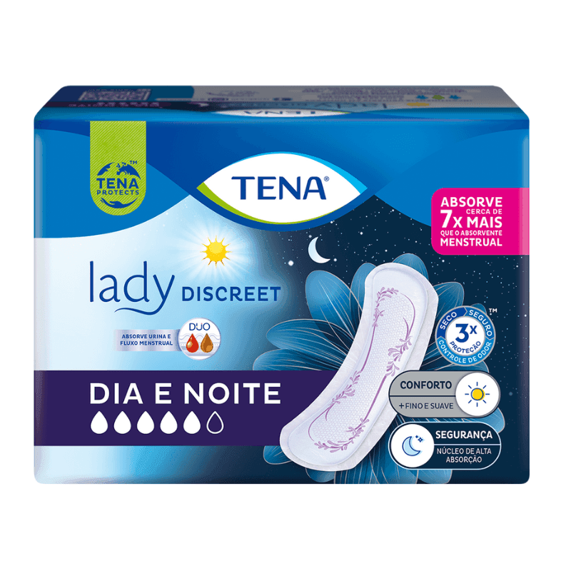 Tena Lady Discreet Dia e Noite c/ 12 un — foto 2