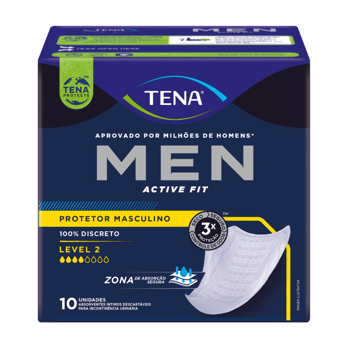 Tena Men Level 2 Active Fit c/ 60 un — foto 2