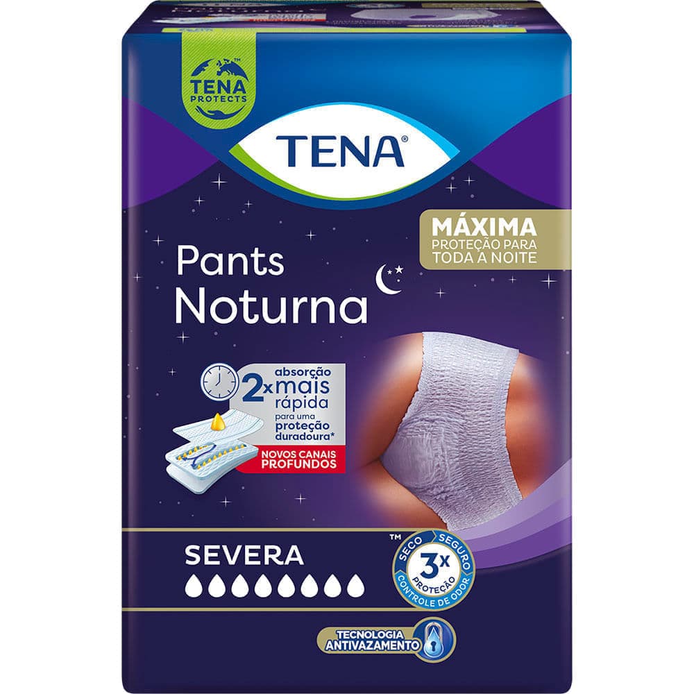 Tena Pants Noturna G/EG c/ 32 un — foto 3