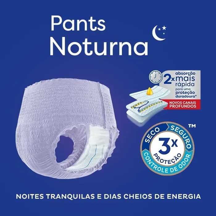 Tena Pants Noturna G/EG c/ 32 un — foto 10