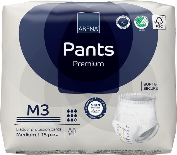 Roupa Íntima Absorvente Abena Pants M3 Premium c/ 15 un — foto 1