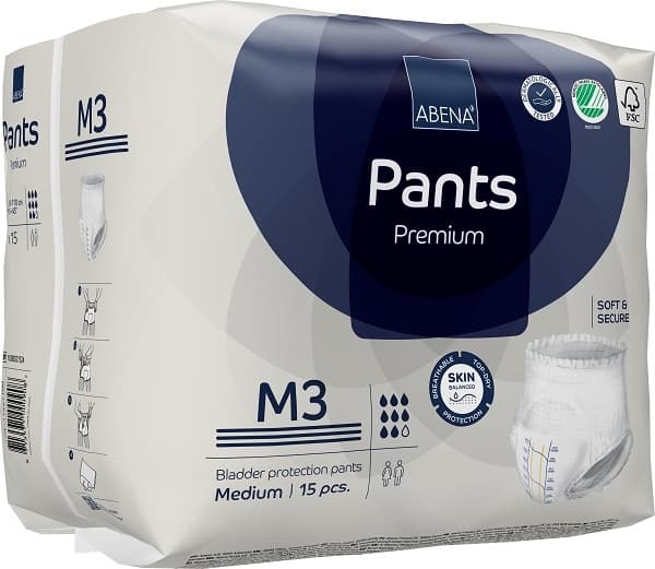 Roupa Íntima Absorvente Abena Pants M3 Premium c/ 15 un — foto 2
