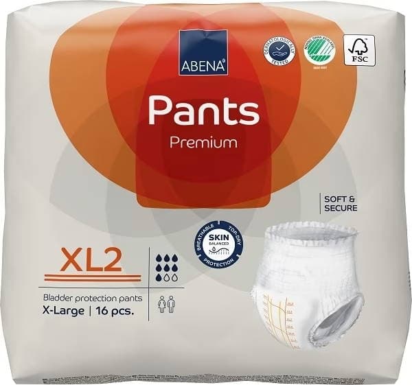 Roupa Íntima Absorvente Abena Pants XL2 Premium c/ 16 un — foto 1