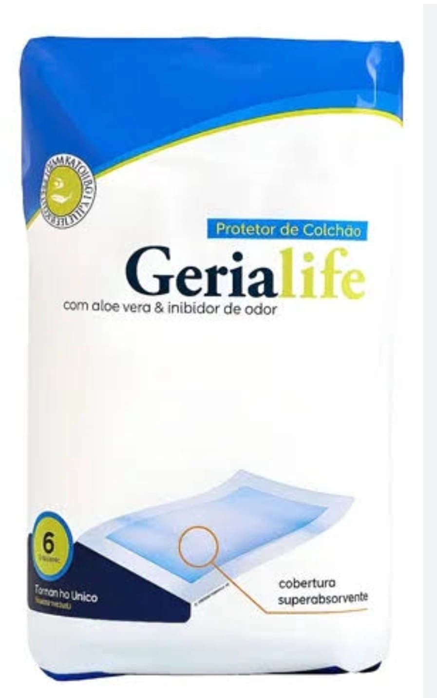 Protetor de Colchão Gerialife c/ 6 un — foto 1