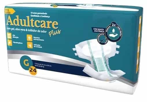 Fralda Geriátrica G Adultcare Plus com 24
