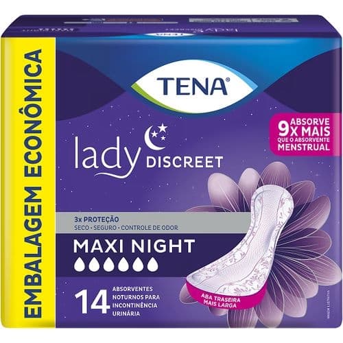 Tena Lady Discreet Max Night c/ 14 un — foto 1