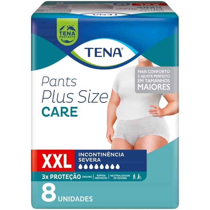 Roupa Íntima Tena Pants XXL c/ 8 un