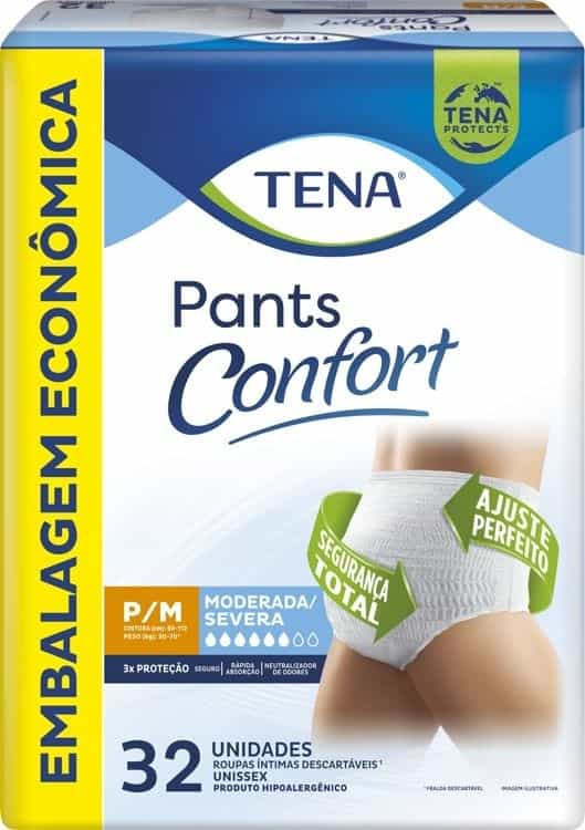 Tena Pants Confort P/M c/ 32 un