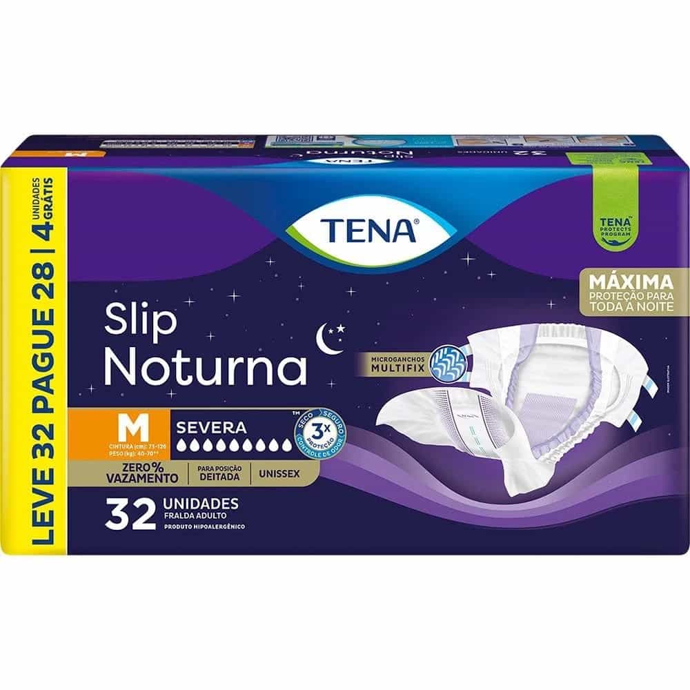 Fralda Slip Noturna Média c/ 32 un