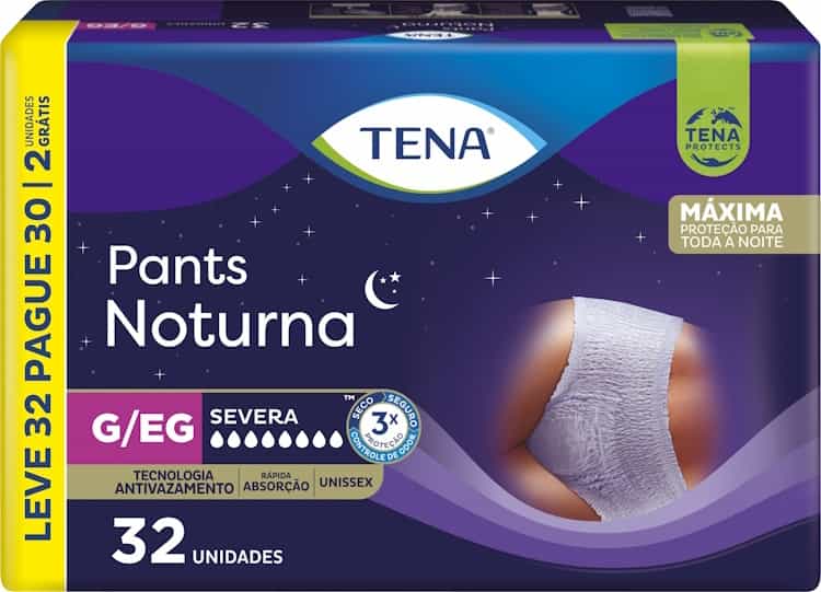 Tena Pants Noturna G/EG c/ 32 un