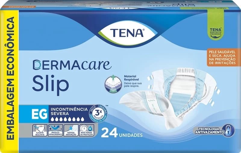 Tena Slip Dermacare EG c/ 24 un — foto 1
