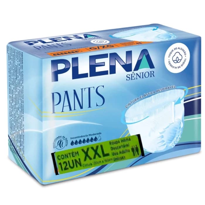 Roupa Íntima Plena XXG c/ 12 un — foto 1