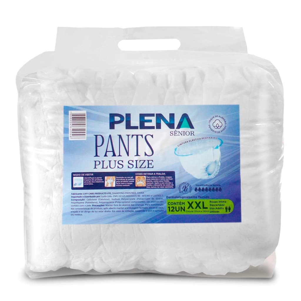 Roupa Íntima Plena XXG c/ 12 un — foto 2