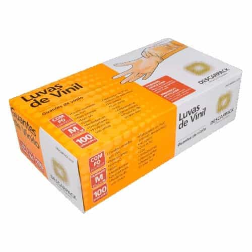 Luva de Procedimento Vinil M