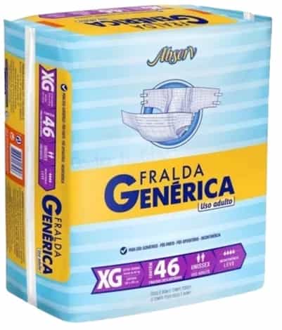 Fralda Geriátrica Absorv XG c/46
