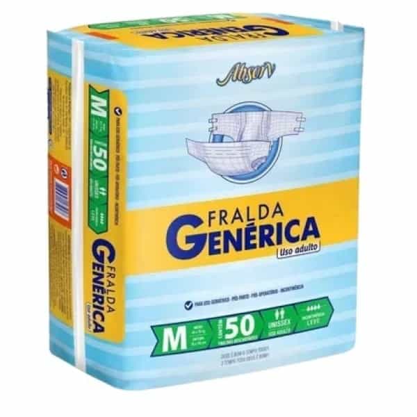 Fralda Geriátrica Absorv M c/50