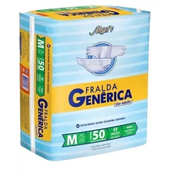 Fralda Geriátrica Absorv M c/50 — foto 1
