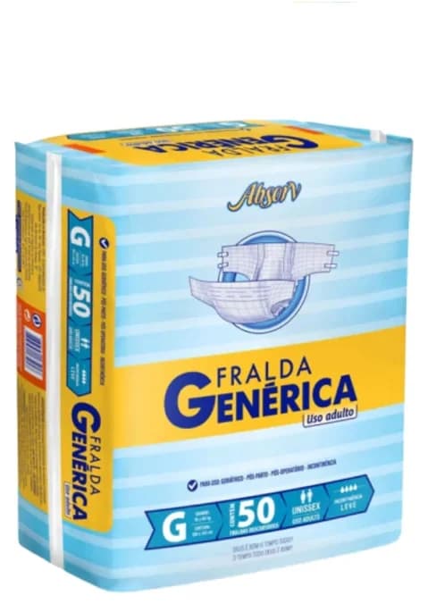 Fralda Geriátrica Absorv G c/50 — foto 1